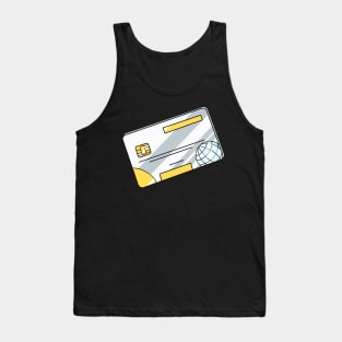 Credit Card Membership Card Tank Top